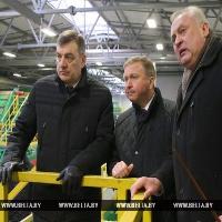 Премьер-министр Беларуси Андрей Кобяков посетил ОАО "Ивацевичдрев"
