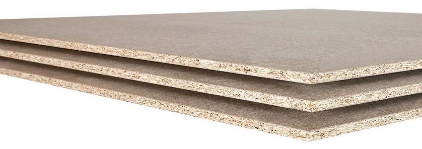 Wood particle boards